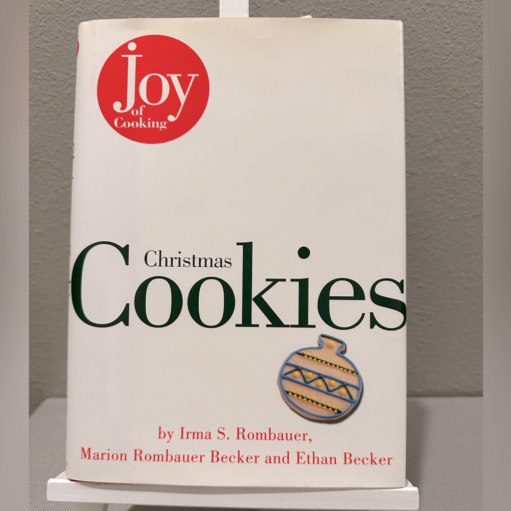 Joy of Cooking Christmas Cookies copyright 1996. Vintage cookbook, collector EUC